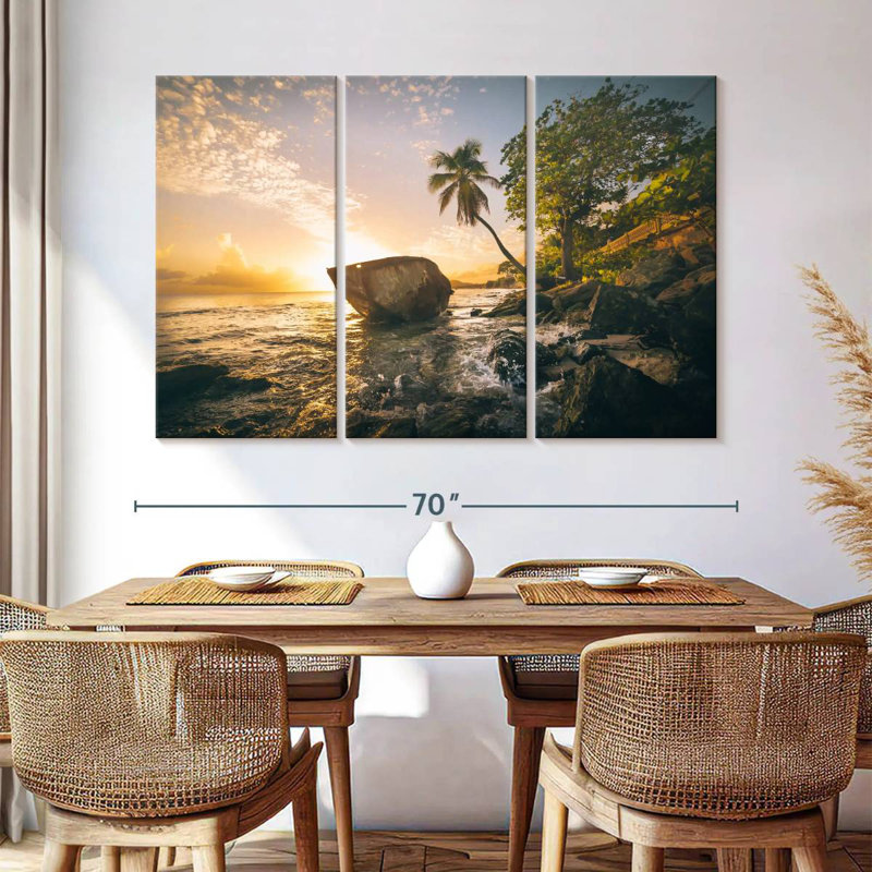 Gillard Puerto Rico Vieques Beach, 42" H x 65" W