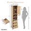 Armoire de rangement sur pied 67,7 po