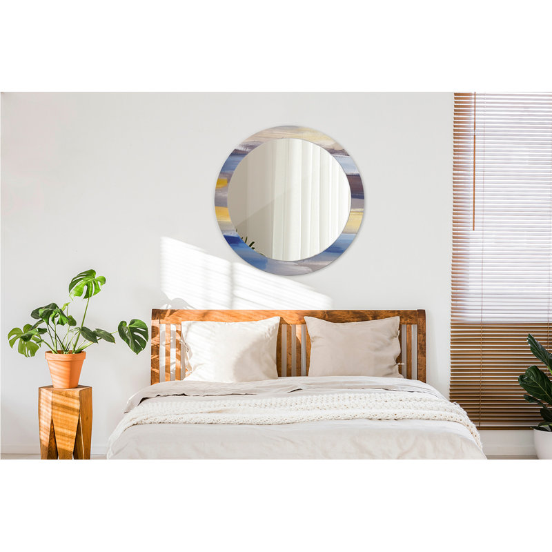 Huldar Glass Flat Wall Mirror