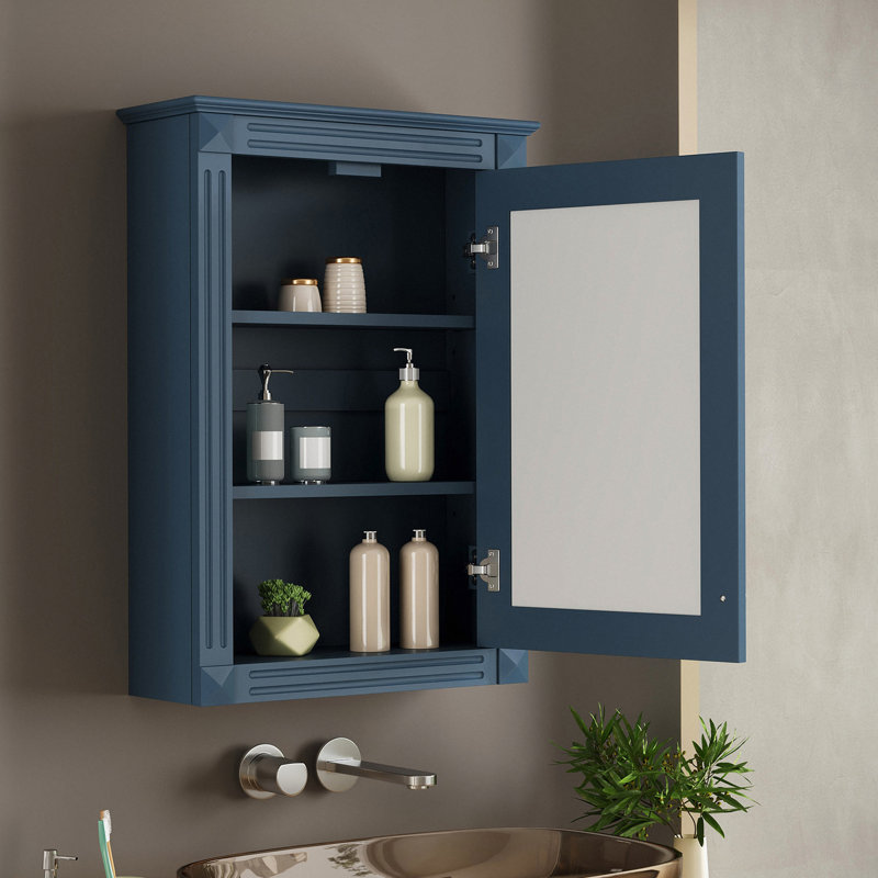 Armoire à pharmacie Wilhelmina, Bleu
