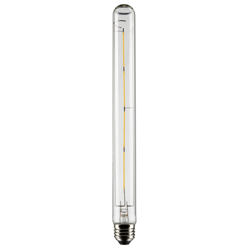 Ampoule à DEL 8 W 8 W Edison à intensité variable de 8 po de longueur, 12 po - 800 lumens et 90 IRC, 2700 K