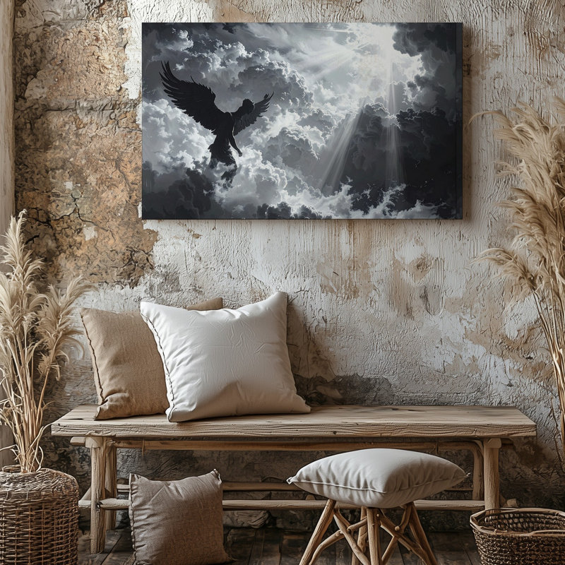 Art mural sur toile, H 20 po x l 20 po
