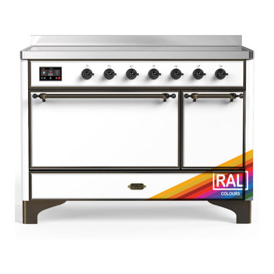 Majestic III Series 48 Inch Induction Range with 6 Induction Elements in RAL (Burnished Trim)