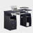 Techni Mobili Complete Computer Workstation Desk With Storage, Espresso