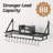 30-Inch Kitchen Pan Pot Rack Wall Mounted Hanging Storage Organizer-1785452706
