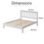 Lehighton UK Bed Frame, Solid Wood-20461118-17563136