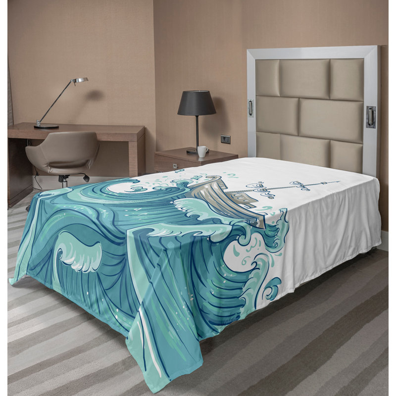 Drap plat Ambesonne, Drap plat pour lit simple