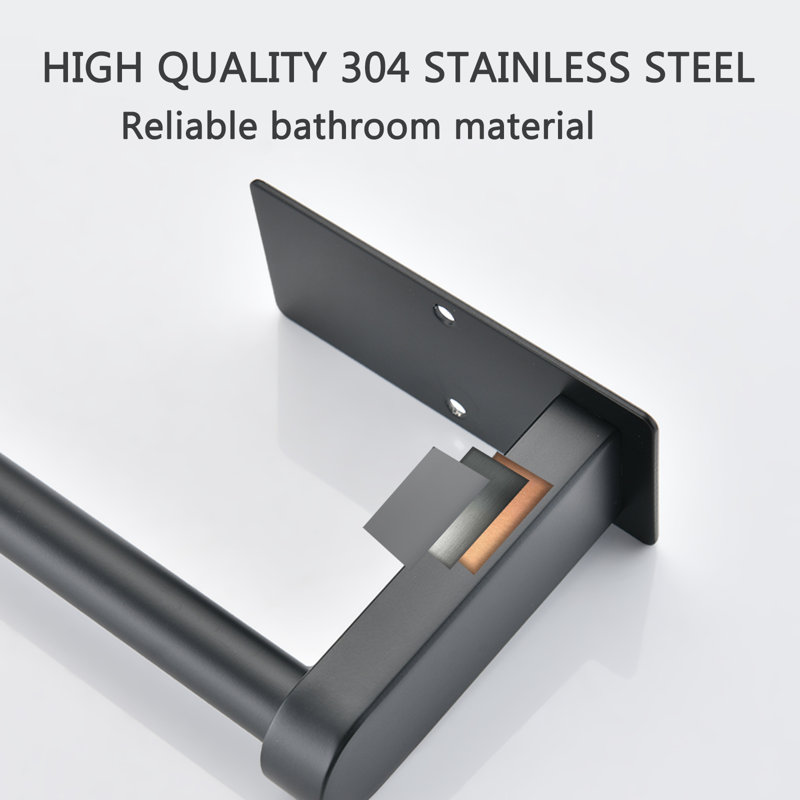 2-piece Under Cabinet Wall-mount Paper Towel Holder