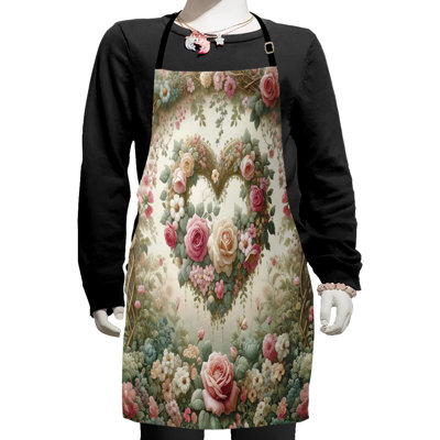 Floral Bib Apron