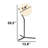 Modern Globe Table Lamp With Tripod Base-66084890