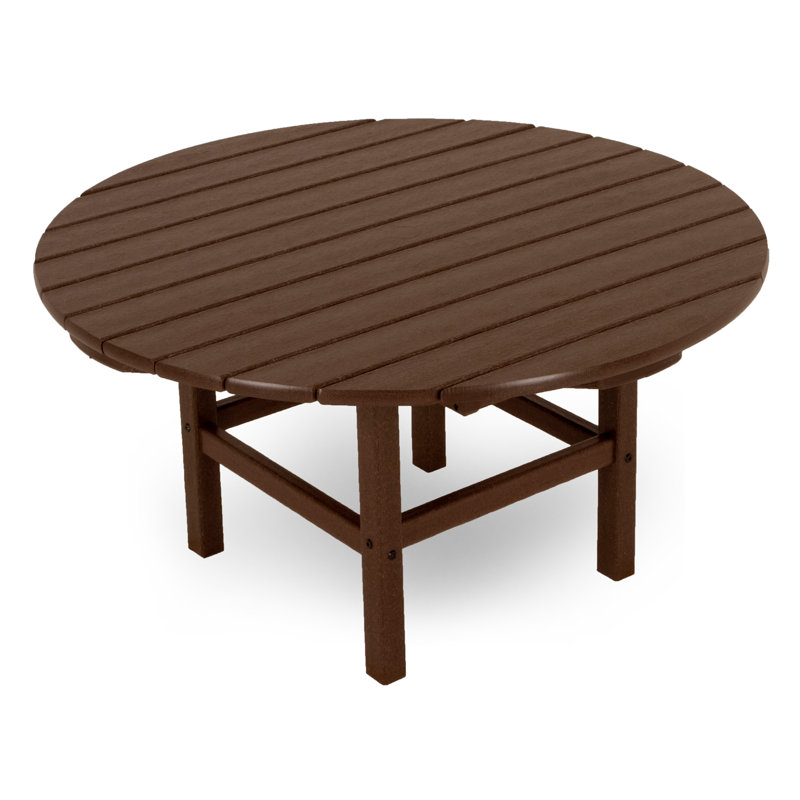 Table de conversation classique 37 po Classics, Acajou