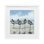«Sandpipers Balancing On Beach», reproduction sous verre encadrée, conception de Susan Winget