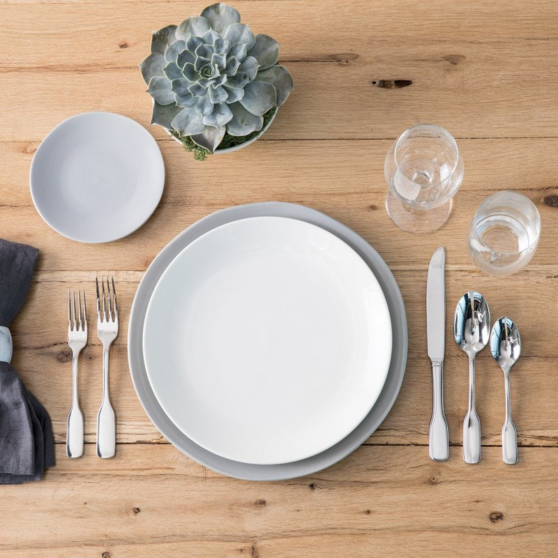 Fortessa Heirloom Dinner Plate, Smoke