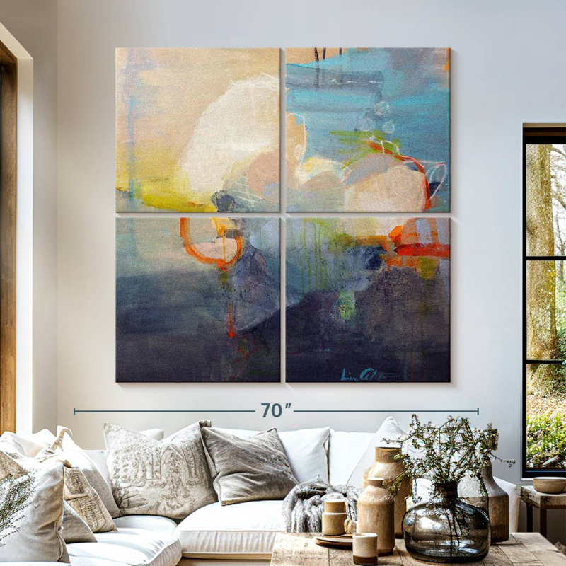 Avery au sommet des nuages, H 57 po x l 57 po