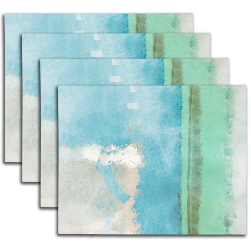 Napperon abstrait en polyester