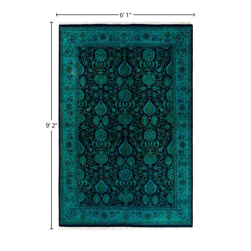Triolet One-of-a-Kind 6' 1" X 9' 2" Hand Knotted Area Rug
