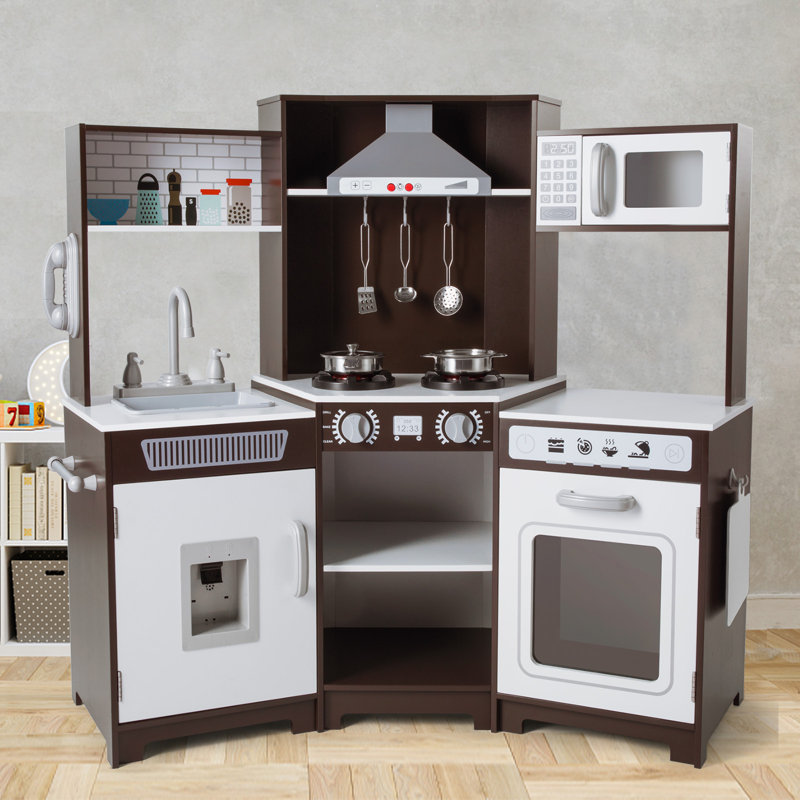 JOYLDIAS Kitchen Set, Brown