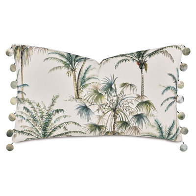 Coussin décoratif perlé Sainte-Lucie