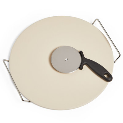 Symple Stuff Conley Ceramic 35cm Pizza Stone