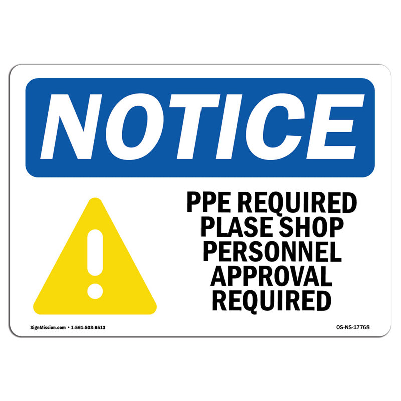Heavy Duty Sign