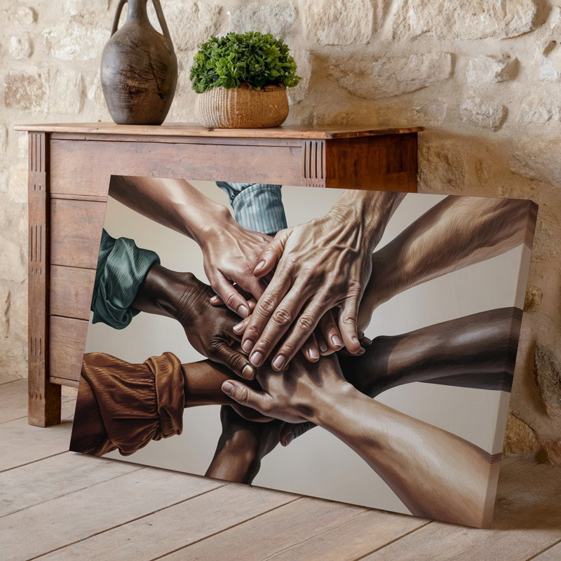 Reproduction d'art sur toile, "Art", H 20 po x l 30 po
