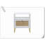 Table d'appoint en rotin avec rangement pour le salon ou la chambre Ã  coucher-1612808672-1656682536