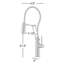 Solna® Articulating Faucet With Finished Hose-59092918