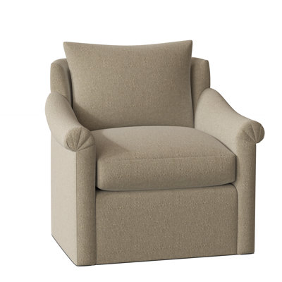 Drake Upholstered Swivel Armchair