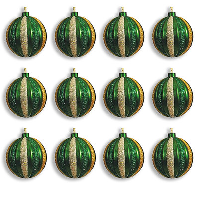 Ensemble d'ornement boule 12 pièces