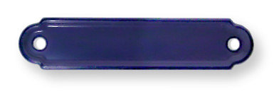 Poignée plaque 3 po bleu marine