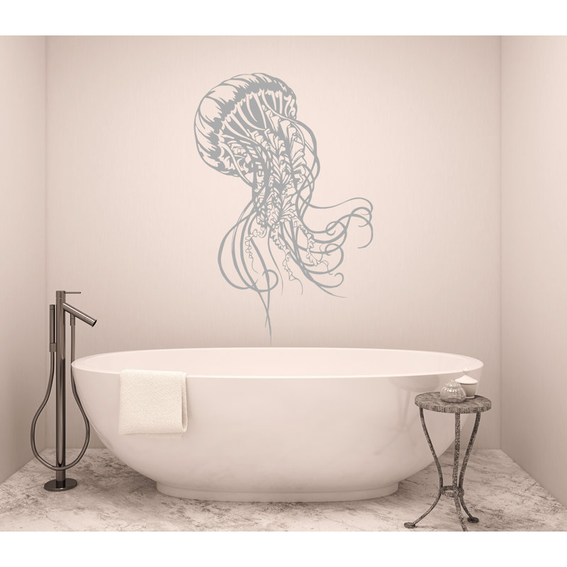 Animals Non-Wall Damaging Wall Decal, Black, 46" H x 70" W