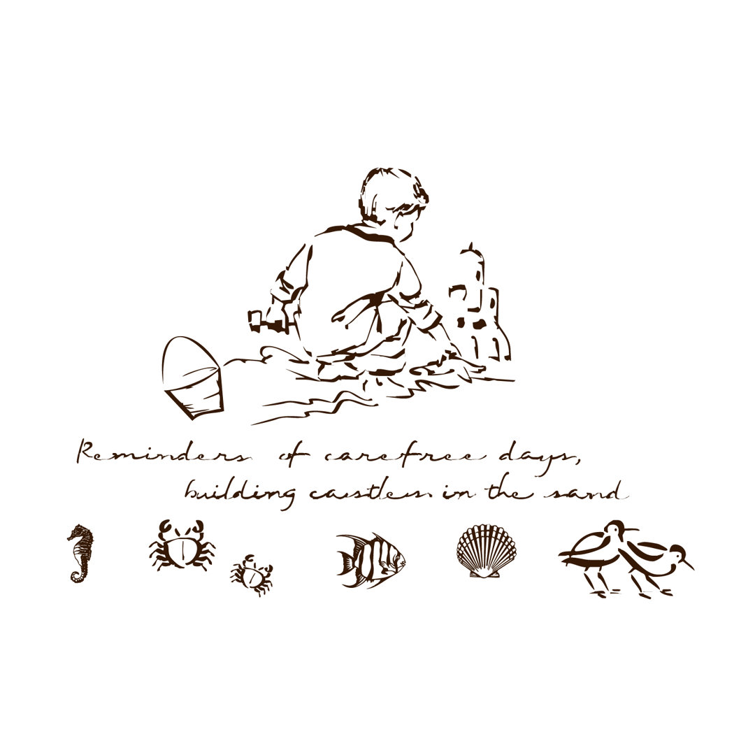 Text & Numbers Non-Wall Damaging Wall Decal Fireside Home