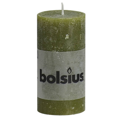 Bolsius Rustic Pillar Candles 100 x 50 mm