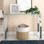 Boussingault 110cm Glass Top Console Table