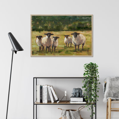 Babsy Sheep Family I - Painting