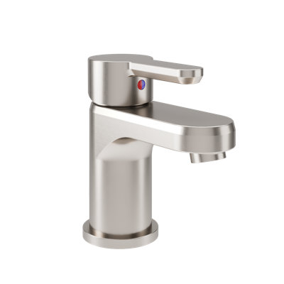 Robinet de lavabo pour salle de bain à poignée simple avec drain Pop