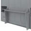 Lit double escamotable double avec placard, tiroirs et amp; Tablettes - aucun sommier nécessaire, robuste et amp; Peu encombrant-715317710