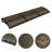 Yescom 38'' W x 9.8'' D Plastic Cover Retractable Patio Awning-95959942