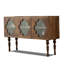 Buffet en noyer et verre American Country Style-618193585