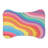 Groovy Ocean Currents - 1 Piece Bone Shape Feeding Mat