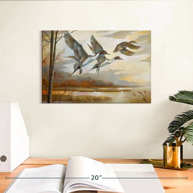 Pintails, 8" H x 12" W
