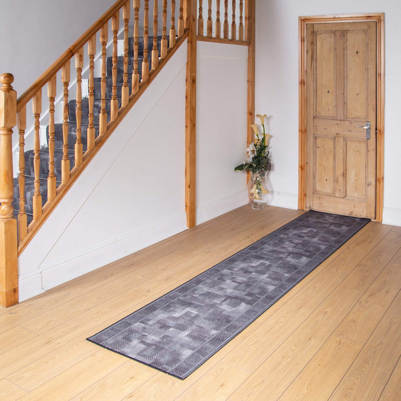 Banner Abstract Hand Woven Indoor Area Rug, Runner 270cm x 80cm