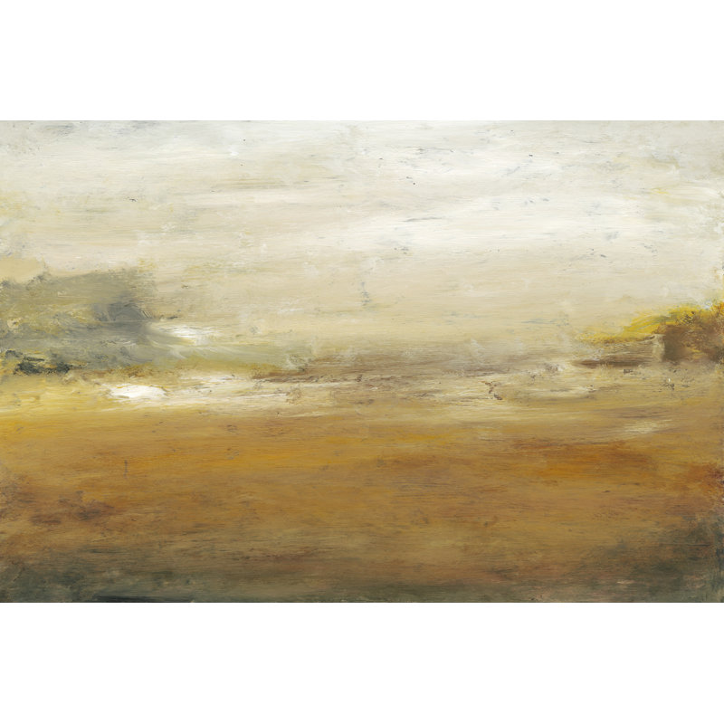 «Le long de l'île II», peinture sur toile, H 32 po x l 48 po