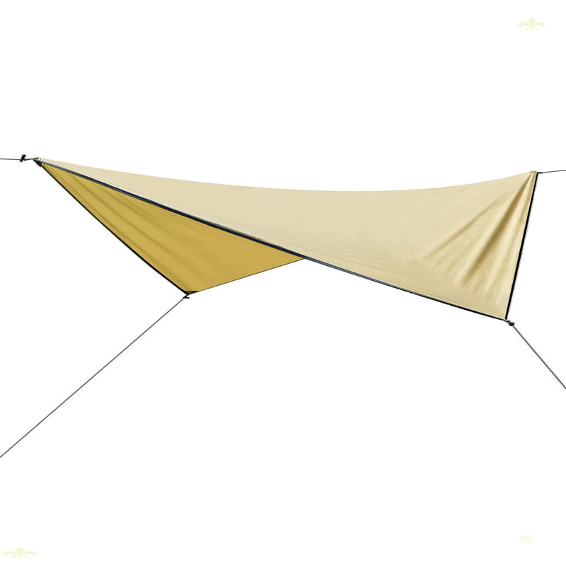 Camping Tarp Waterproof, Backpack Tarp Portable