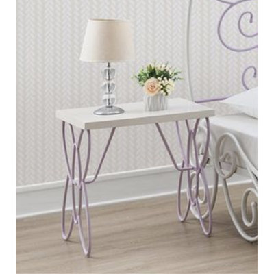 Banc en cuir synthétique clair