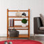 Bibliothèque étagère en bois massif H 38 "x l 27,5" Saruf-24120739-95599087