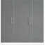 Grand lit escamotable mural avec coussin, gris-629775928-629775879