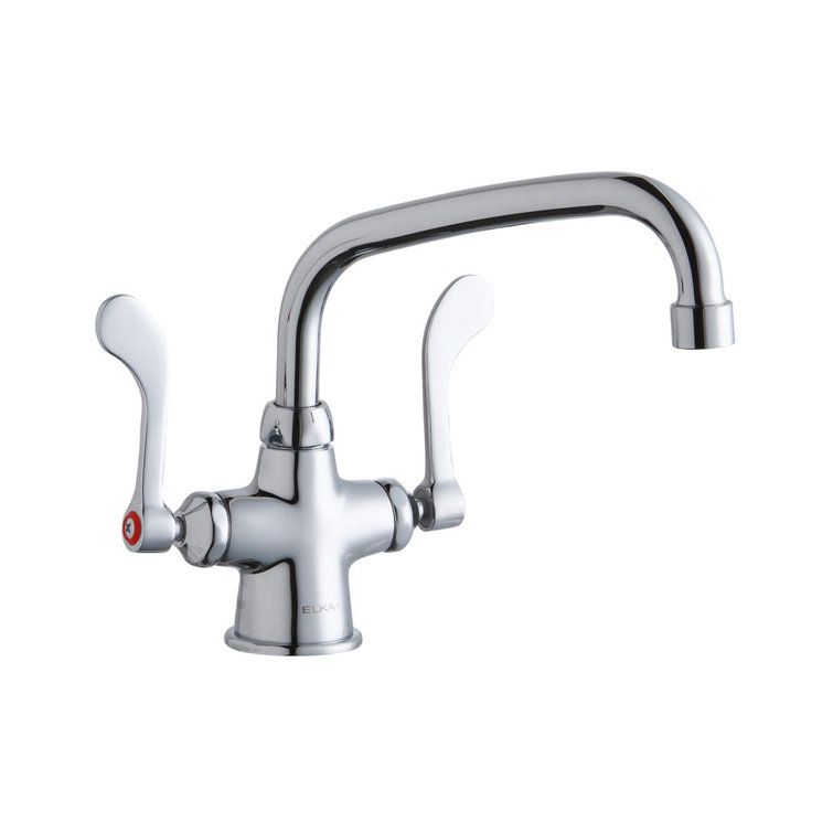 Double Handle Kitchen Faucet With Accessories