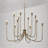 40" W x 38" H 12-Light Chandelier in Mystic Bronze