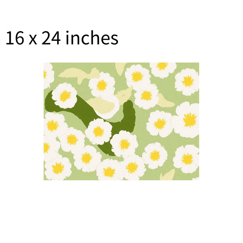 Tapis pour salle de bain Fresh Daisy